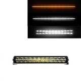 LED BAR Lumini Proiector Lampa de lucru 56cm 10900Lm Alb/Galben DRL Combo Flood Spot Beam 10-30v Auto SUV Off Road