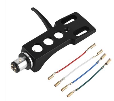 Pick-up headshell nou culoare neagra tip SME/Technics/AT-HS1 foto