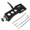 Pick-up headshell nou culoare neagra tip SME/Technics/AT-HS1