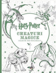 Harry Potter. Creaturi magice. Carte de colorat foto