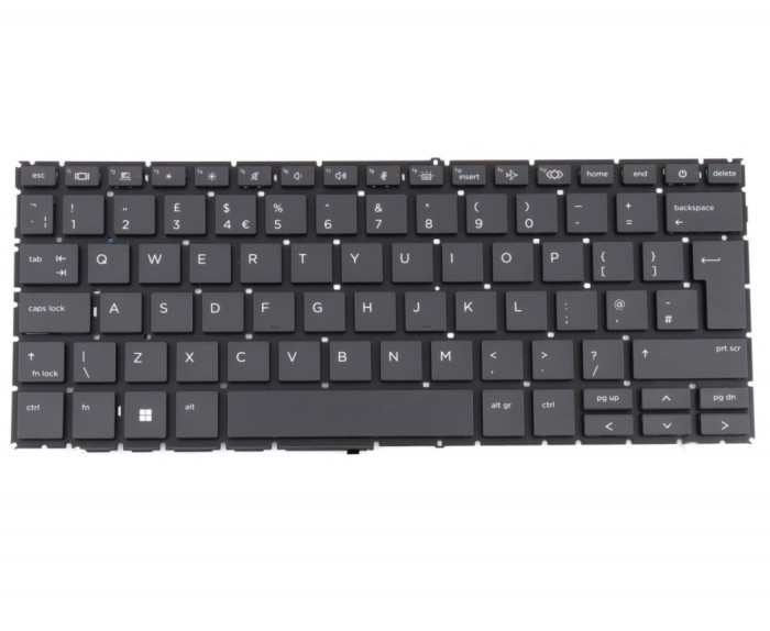 Tastatura HP EliteBook 1040 G10 iluminata layout UK fara rama enter mare, EliteBook 1040 G9 iluminata layout