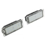 Set Lampa numar LED Canbus Renault Clio III 3D/5D 2005-, Clio IV 3D/5D 2012-, Kadjar 2015-, Laguna II 2001-, Laguna III 2007-
