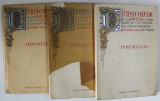 DIVINA COMEDIE A LUI DANTE , TRADUSA DE G. COSBUC SI COMENTATA DE RAMIRO ORTIZ , 3 VOLUME - INFERNUL , PURGATORIUL , PARADISUL , 1927 - 1933