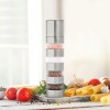 R&acirc;șniță pentru condimente 4 in 1 - inox - 5 x 21 cm - BEWELLO