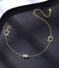 Bratara Din Argint Aurie Lady Arg45D, Argintboutique