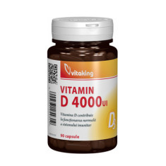 Vitamina D Forte 4000UI, 90cps, Vitaking