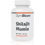 GymBeam Shilajit Mumio capsule pentru &icirc;ntreținerea vitalității 60 caps.