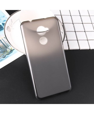 Husa Matt TPU Vodafone Smart E8 Transparent Gri foto