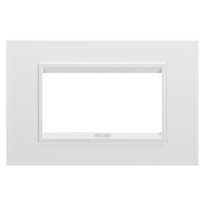 Rama Ornament 4M LUX Gewiss Chorus monocrom alb GW16204YB