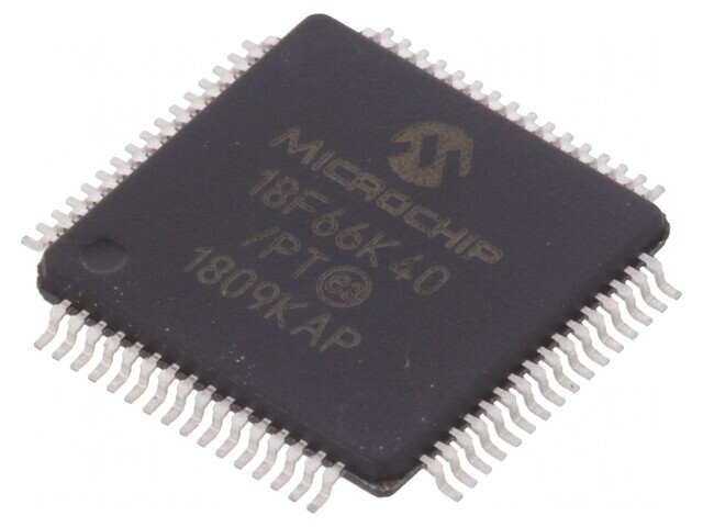 Microcontroler PIC 64kB 64MHz I2C LIN SPI UART