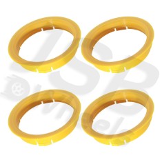 Set inele de centrare ghidaj jante noi 63.3-58.1 mm Alfa Romeo, Fiat