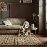 Cumpara ieftin Covor Luis Natural/Negru 80X150 cm, Flair Rugs