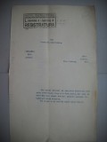 HOPCT DOCUMENT VECHI 346 MINISTERUL INDUSTRIEI COMERT EXTERIOR /BUCURESTI 1936, Documente