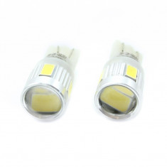 Set 2 becuri LED pentru iluminat interior/portbagaj Carguard, 2.5 W, 12 V, 180 lm, Alb xenon