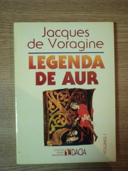 LEGENDA DE AUR VOL I de JACQUES DE VORAGINE , 1998