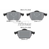 Set placute frana TEXTAR 2339201