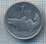 AX 300 MONEDA - ISLANDA - 1 KRONA -ANUL 1991 -STAREA CARE SE VEDE