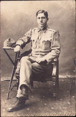 HST P763 Poză militar austro-ungar Primul Război Mondial foto
