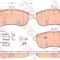 Set placute frana,frana disc MERCEDES C-CLASS Cupe (C204) (2011 - 2016) TRW GDB2056