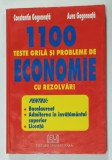 1100 TESTE GRILA SI PROBLEME DE ECONOMIE CU REZOLVARI de CONSTANTIN GOGONEATA si AURA GOGONEATA , PENTRU BACALAUREAT , ADMITERE FACULTATE , LICENTA ,