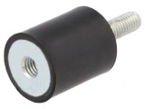 Atenuator de Vibrații M8 30mm Guma 15mm 840N