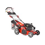 Masina de tuns iarba cu motor pe benzina, autopropulsata, HECHT 554 SXE, 4.4 kW, 224 CC, latime de lucru 53 cm, cos colector 75 l
