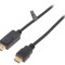Cablu DisplayPort 1.2 la HDMI 2m Negru