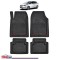 Covorase Auto TeamCar&reg; Tip Tavita Compatibile Kia Carens Generatia III (2013&ndash;2019) Negru Material Rezistent