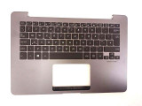 Carcasa superioara cu tastatura palmrest Laptop, Asus, ZenBook UX430, UX430U, UX430UA, UX430UQ, UX430UN, UX430UAR, cu iluminare, layout UK
