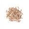 Set 100 clestisori rufe 25 mm natur pentru activitati de creatie