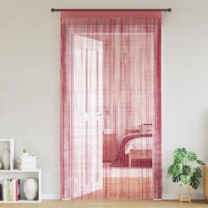 vidaXL Perdele șir 2 buc Roz 100x250 cm 4102041