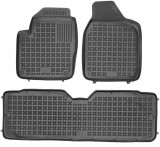 Covorase presuri cauciuc Premium stil tavita Seat Alhambra I 5 locuri 1996-2010, Rezaw Plast