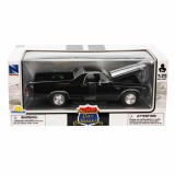 Masina metalica, New Ray, 1970 Chevrolet El Camino SS, Negru, 1:25