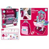 Accesorii frumusete, in ghiozdanel, 30 piese, Oem