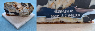 GEOSPERA - Premiul C. Gruescu speologie - piatra de mina - roca - mineral foto