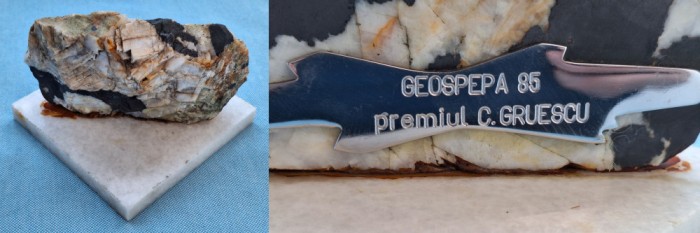 GEOSPERA - Premiul C. Gruescu speologie - piatra de mina - roca - mineral