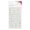 Set Autocolante Decorative, 72 Buc, Strass-uri Acrilice Rotunde, Multicolor
