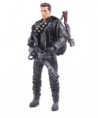 Figurina Terminator Arnold Schwarzenegger T-800 18 cm Showdown foto