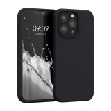 Husa pentru iPhone 13 Pro, Silicon, Negru, 55880.01, Carcasa, Kwmobile