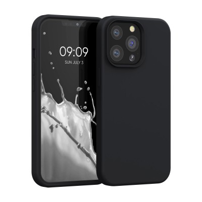 Husa pentru iPhone 13 Pro, Silicon, Negru, 55880.01 foto