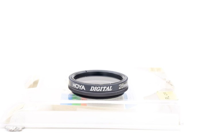 Filtru polarizare circulara Hoya 28mm, nou, cutie desigilata