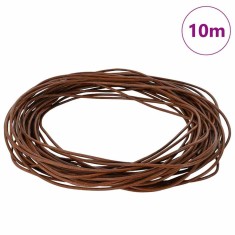 vidaXL Cord din Piele Maro deschis &Oslash;2 mm x 10 m Piele 42021998