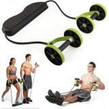 Aparat pentru Fitness ElasticRopes, cu Corzi Elastice și Suport, Ideal pentru Modelarea Corpului si Intarirea Muschilor