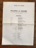 Pliant, program Teatrul de Comedie - Noaptea la Madrid / CD1P