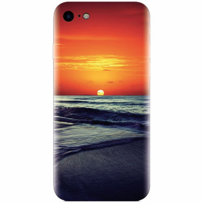 Husa silicon pentru Apple Iphone 5 / 5S / SE, Ocean Sunset foto