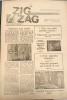 ZIAR VECHI ZIG ZAG , ANUL 1 , NR.3 , MARTIE 1990, Lemn, Oval