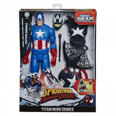 FIGURINA MAX VENOM CAPITAN AMERICA foto