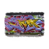 Sticker decorativ Graffiti, Multicolor, 85 cm, 11800ST