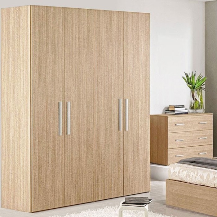 Sifonier Duo 4 stejar sonoma, L160xH200xA50 cm