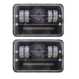 Set 2 x proiectoare auto lupa 240W/set LED, 14000 lumeni, Universal